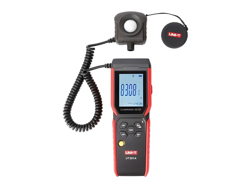 UNI-T UT381A Illuminance Meter 0-400,000 lx with Bluetooth Data Logging