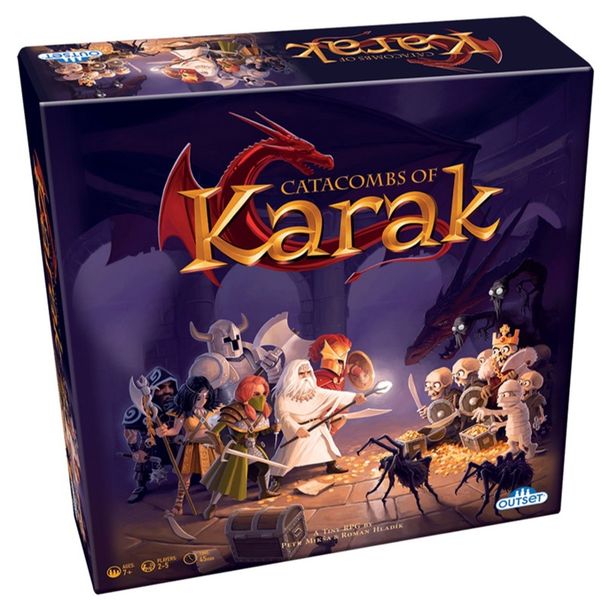Outset Media Catacombs of Karak Strategy Game