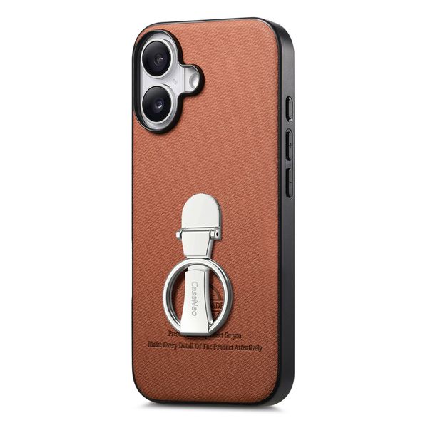 360 Rotating Stand Ring Holder Phone Case Compatible with iPhone17 Pro Max