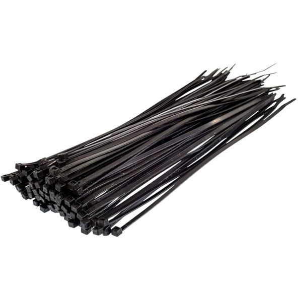 Cable Ties,100 pieces 3.6x200mm,Nylon Zip Ties,10 colors