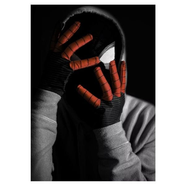Faceless Spidey Hoodie - A1 Poster