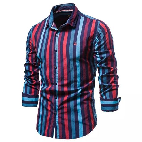 Deejey Men's Striped Long Sleeve Shirt | Buy Online in South Africa |  