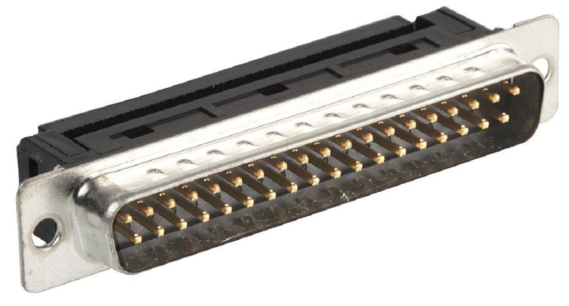 Multicomp Pro (8FSM37P-30N1-FEC) D Sub Connector, Plug, 8F, 37 Contacts ...