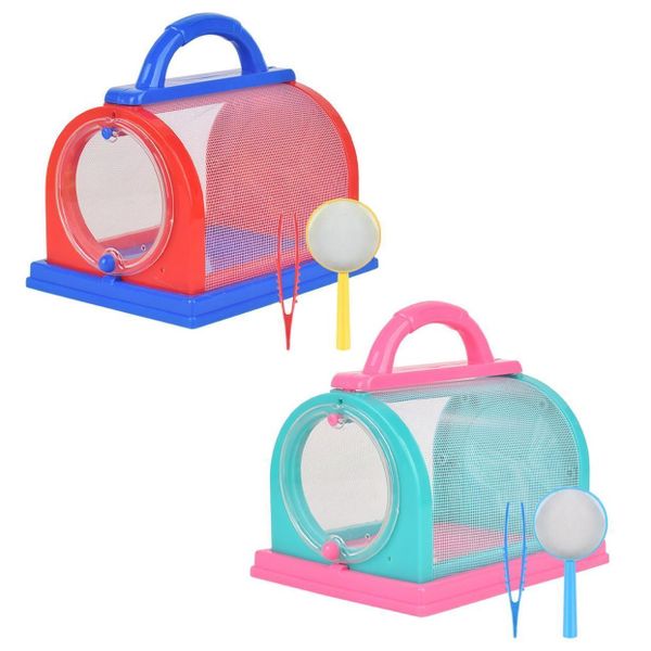 Educational Science Bug Viewer with Magnifying Glass &amp; Tweezers (Set of 2)