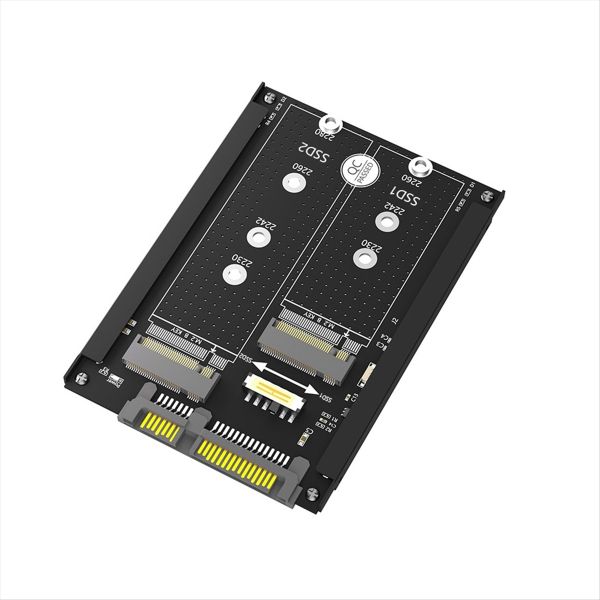Dual M 2 B Key/B&amp;M Key Ssd To 2.5Inch Sata Iii Adapter