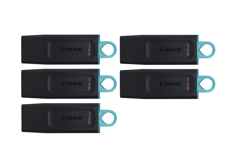 Kingston DataTraveler Exodia USB Flash Drive 64 GB USB Type-A 3.2 - 5 pack