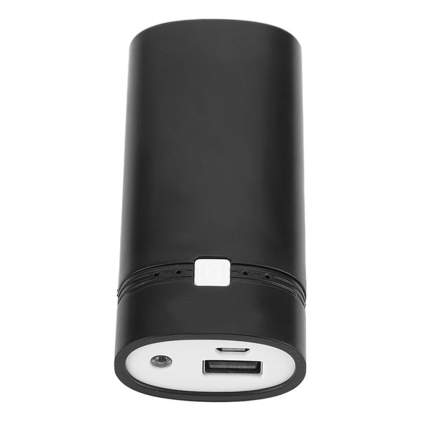 DIY Power Bank Case for 2x18650 Batteries, Black