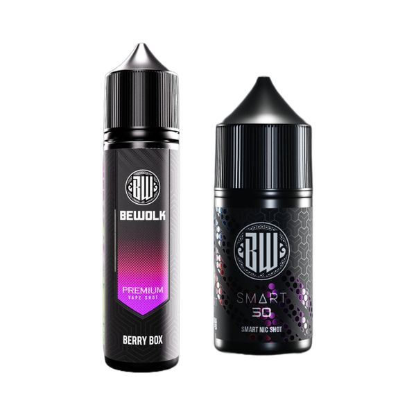 Bewolk SMART Shot 35MG - Berry Box (60ml Combo)