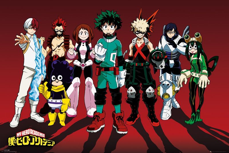 My Hero Academia - Line Up Poster