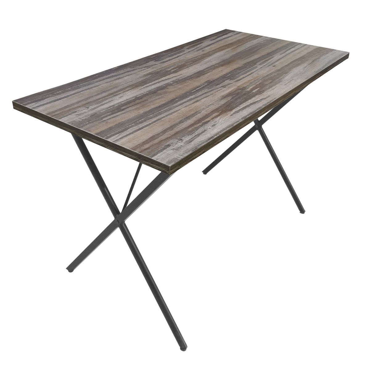 Everfurn Long Computer Desk Ash Series in Silverwood Buy Online in