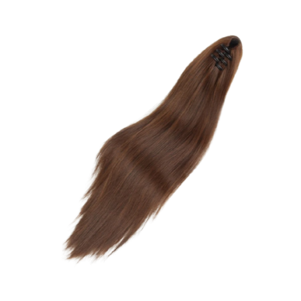 Claw Clip Straight Synthetic Ponytail