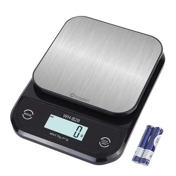 7KG Digital Kitchen Scale Food Scale LCD Display for Weight Loss Cooking