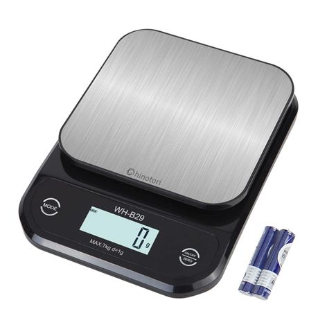7KG Digital Kitchen Scale Food Scale LCD Display for Weight Loss, Cooking Image