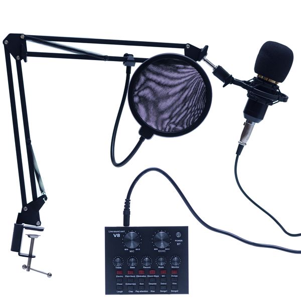 Broadcasting and Recording Microphone Unit - Internet Broadcasting