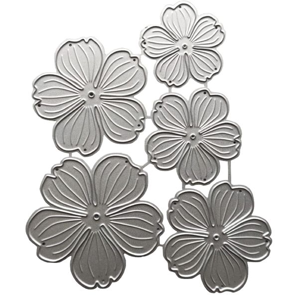 Craft Stationary DIY Paper Flower Steel Template Stencil(12.5cm)