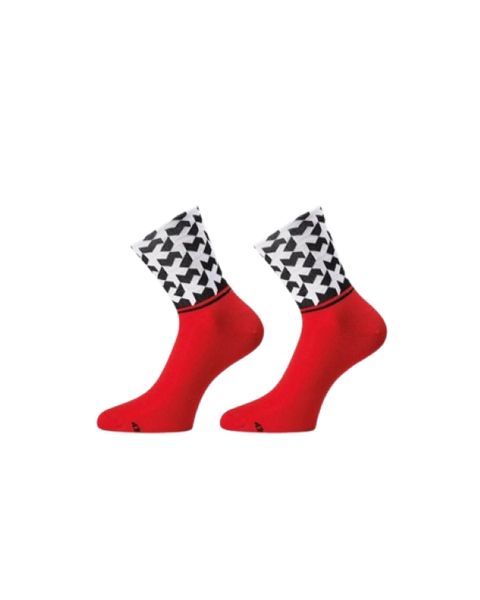 Assos MonogramSock Evo 8 - National Red