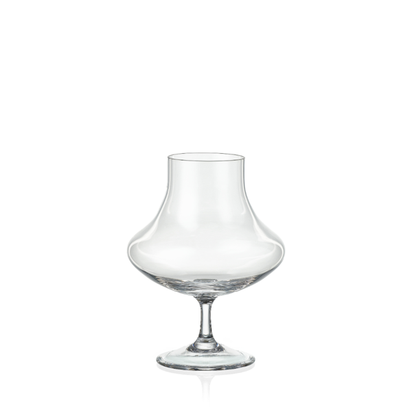 Crystalex - Serious Gentleman Crystal Cognac Stem Glass 280ml - Set of 2