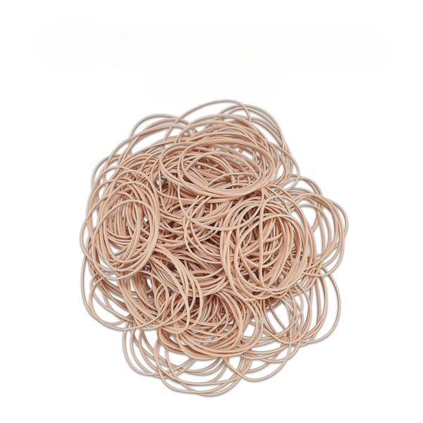 Rubber Bands Size 32 - Beige Color, 200g Pack - Strong &amp; Flexible
