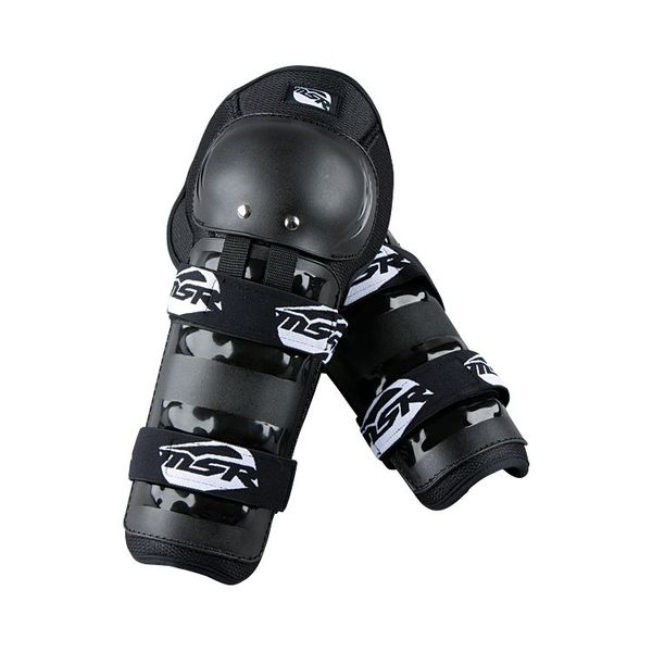 MSR Gravity Black Knee Guards - Youth
