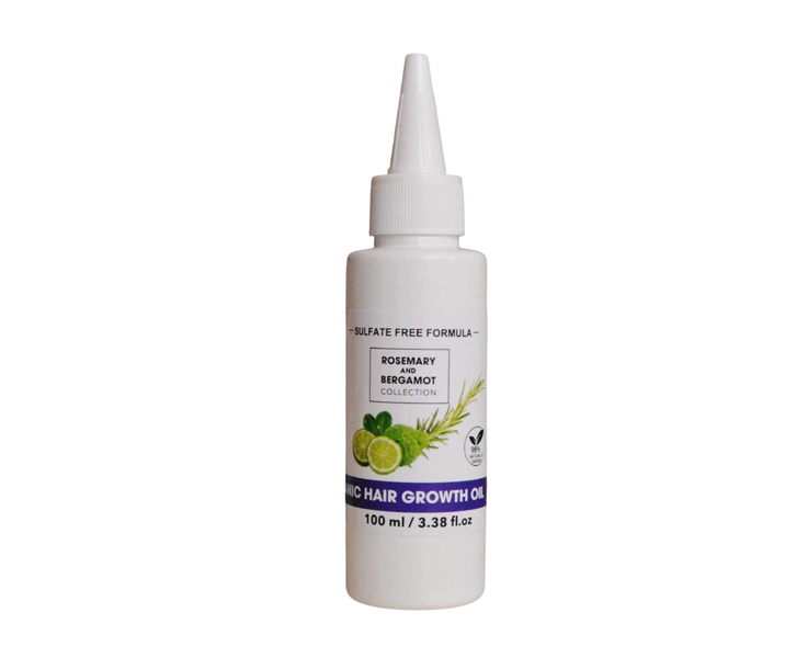 Rosemary and bergamot organic organic hairgrowth oil