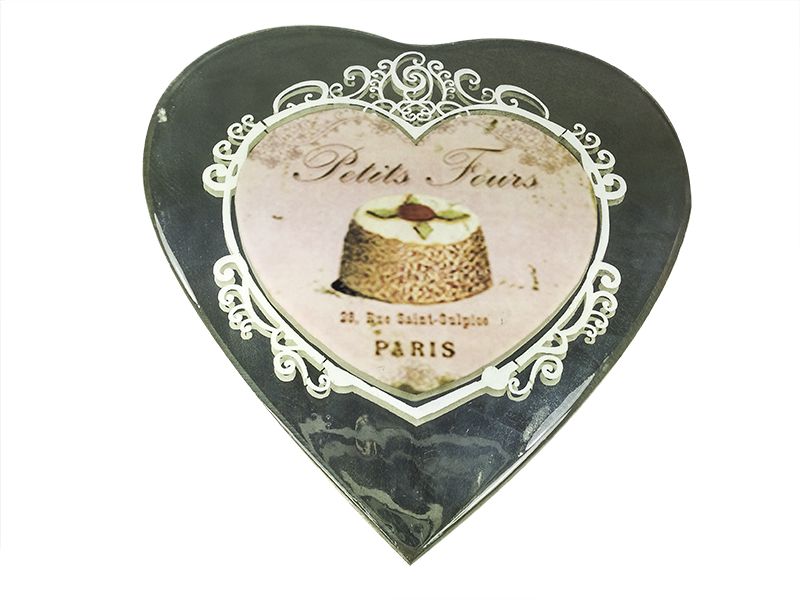 Baytiques - Heart Coaster Petit Fours 20X20