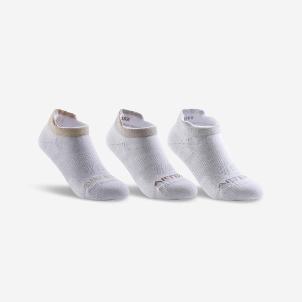 Artengo Kids' Low Tennis Socks Tri-Pack Rs 160 - Bright White