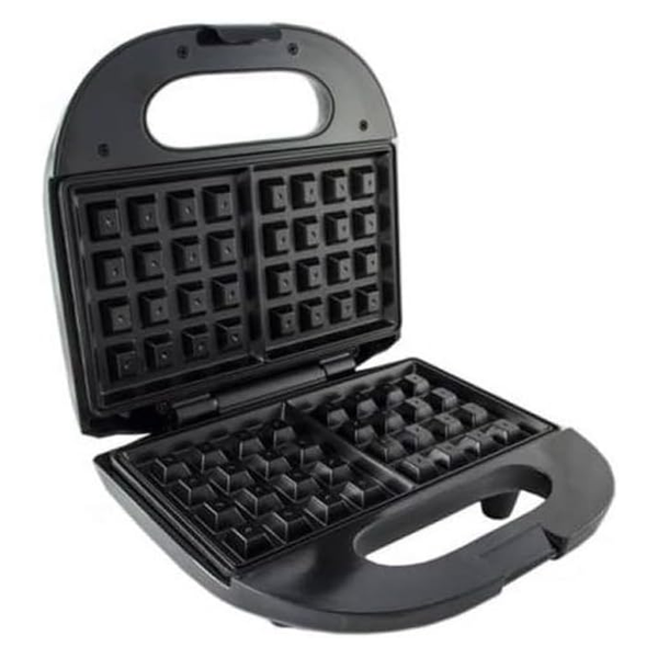 750W Non-Stick Waffle Maker with Automatic Temperature Control