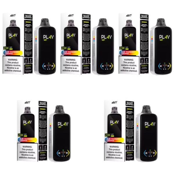 Nasty Play 28000 Puffs Disposable - Blue Raspberry Lemonade (Pack of 5)