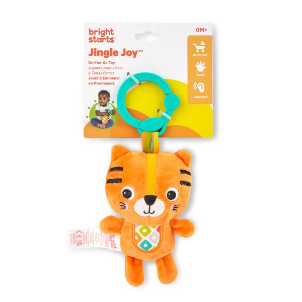 Bright Starts Jingle Joy On-The-Go Toy - Tiger