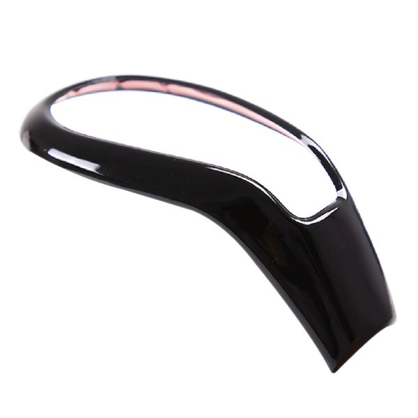 Glossy Black Gear Head Knob Shift Cover Trim for Volvo XC60 V40 V60