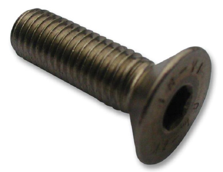 TR Fastenings (M8 50 KH10MC S50) Socket Screw, Countersunk Hex Socket