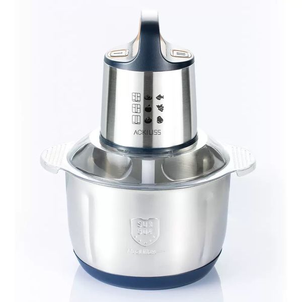 ACKILIS 5L Electric Meat Grinder Food Processor - Easy to Clean