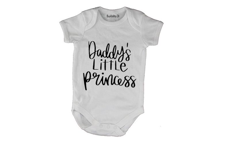 Daddy's Little Princess - Short Sleeve - Baby Grow