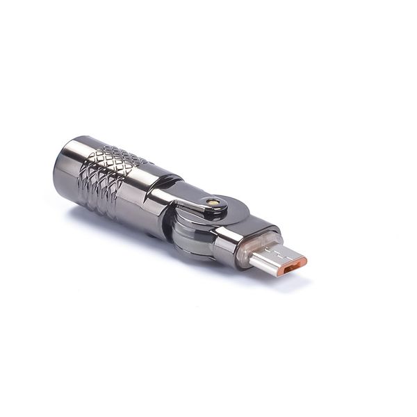 Type C Female to Micro USB Male 180 Rotating Charging Connector Adapter