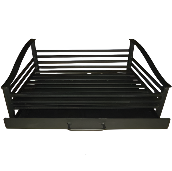 Fireplace Grate &amp; Pan Combo (Small:50x30x20CM)