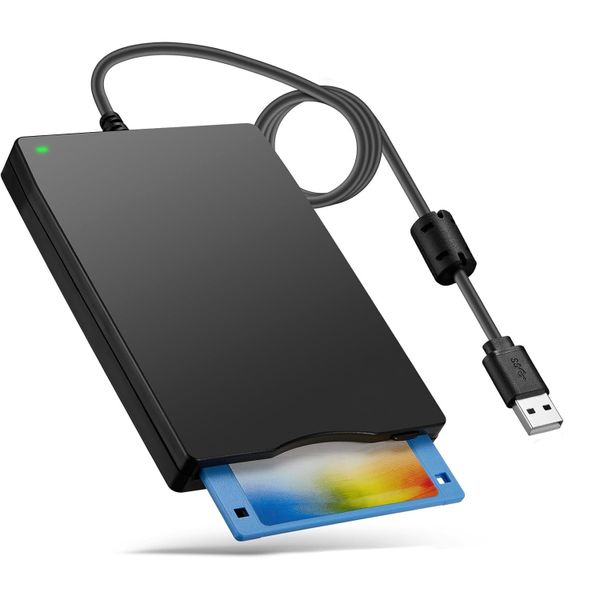 FDD Portable USB External Floppy Drive 3.5-inch Read/Write 1.44MB