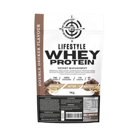 Rogue Legion Lifestyle Whey Protein - 1kg - Double Decker