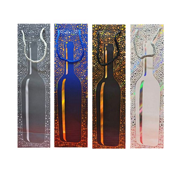 Elegant Wine Presentation Luxury Gift and Wine Bags 37 x 12CM Pack of 12