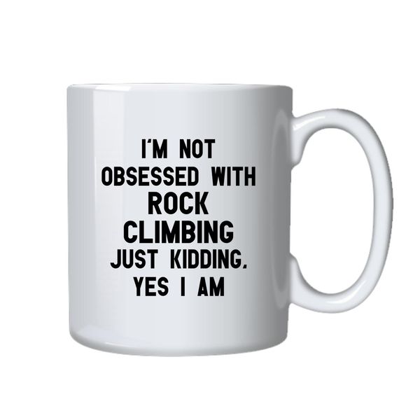 Rock Climbing Coffee Mug - Best Rock Climbers Funny Novelty Gift Idea