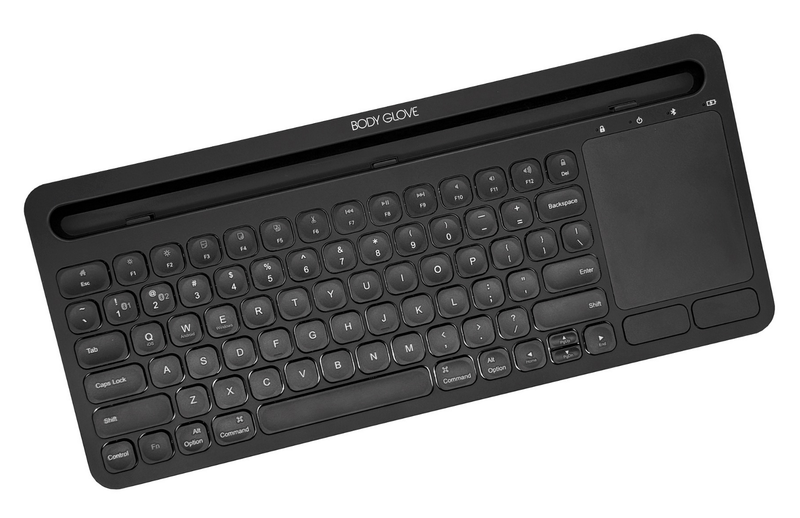 Body Glove Portable Wireless Keyboard With Stand - Black
