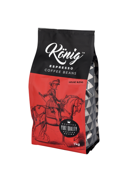 Konig Coffee - House Blend Espresso Coffee Beans 1kg
