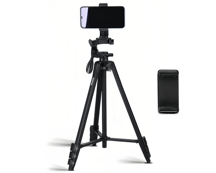 135cm Tripod Travel Stand for Phone / Camera with Phone Holder