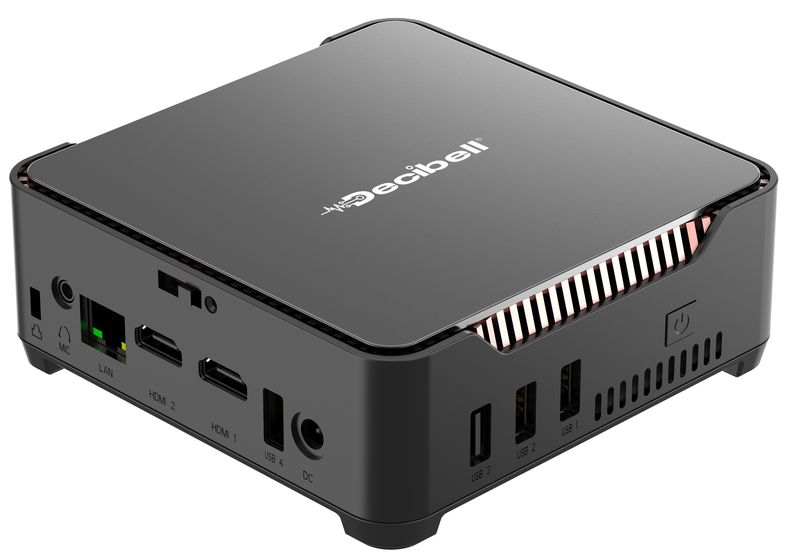Decibell GK3 Mini PC | Celeron N97 2.0GHZ | 8GB DDR4 | 256GB SSD | WIN11P