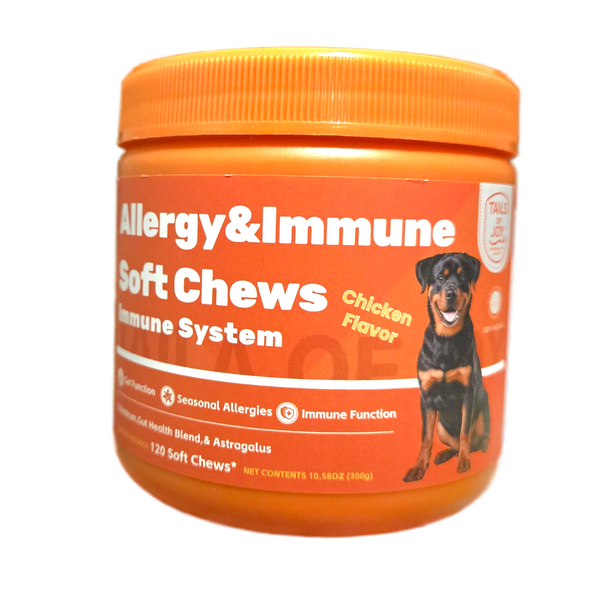 Allergy And Immune Chicken Flavor Soft Chews For Immune System Support