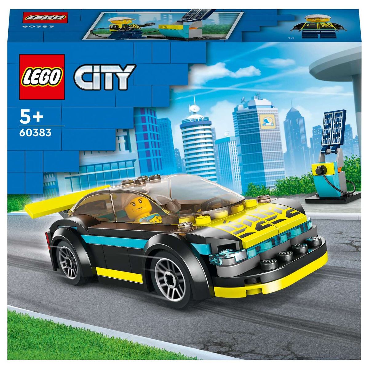 LEGO® City Electric Sports Car 60383 Building Toy Cars (95 Pieces ...