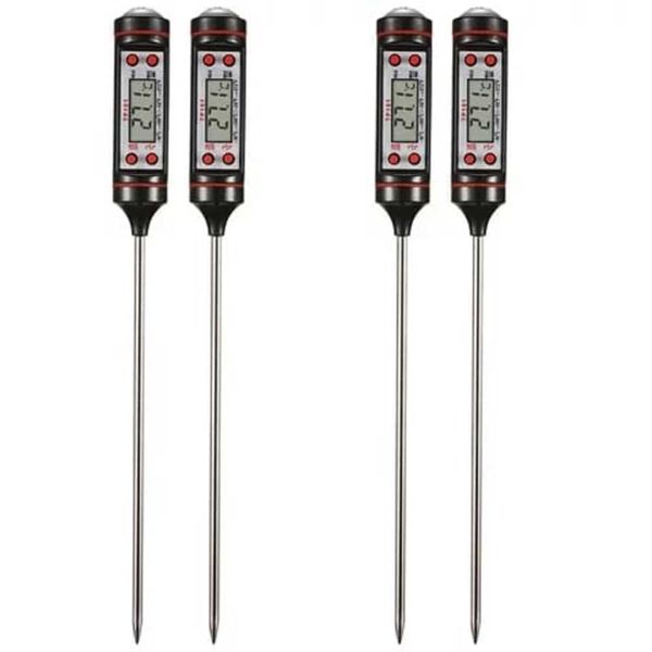 Set of 4 - Kitchen Digital Food Thermometer