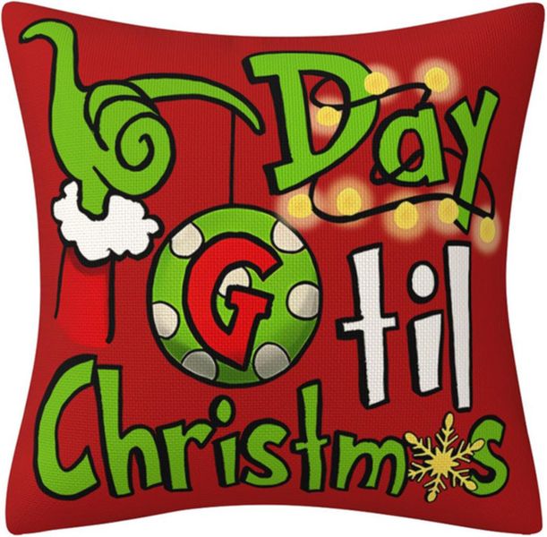 Christmas Character Scatter Cushion Cover