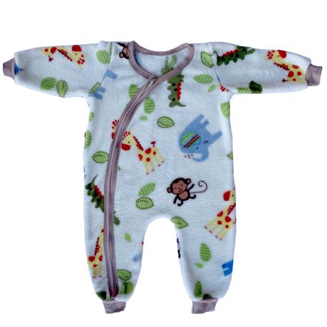 fleece babygrow