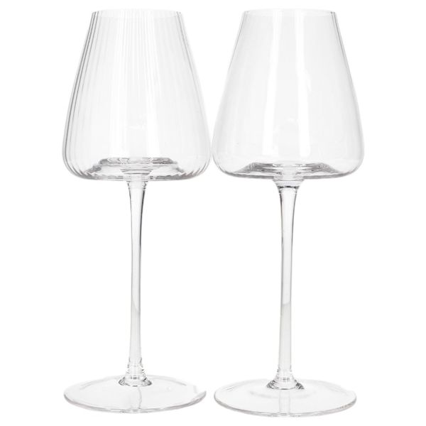 Danny Home White Wine Glasses Set 24.1cm