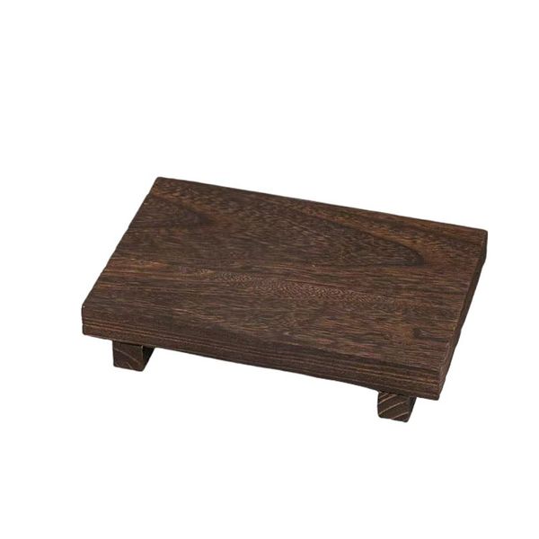 Household bathroom wooden desktop items display board